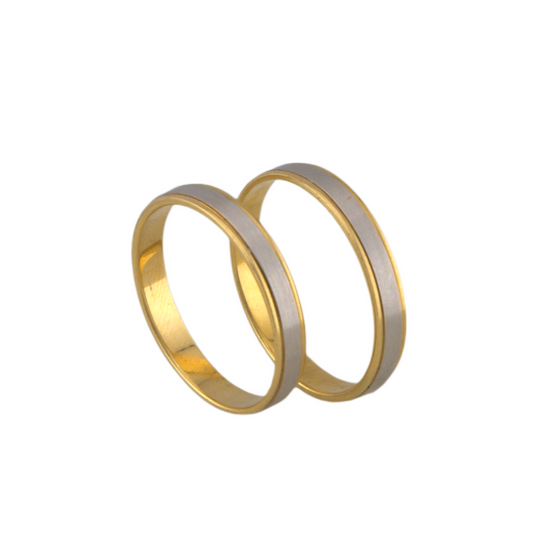 Bicolor Wedding Ring
