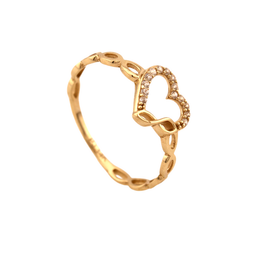 Infinity Heart Ring