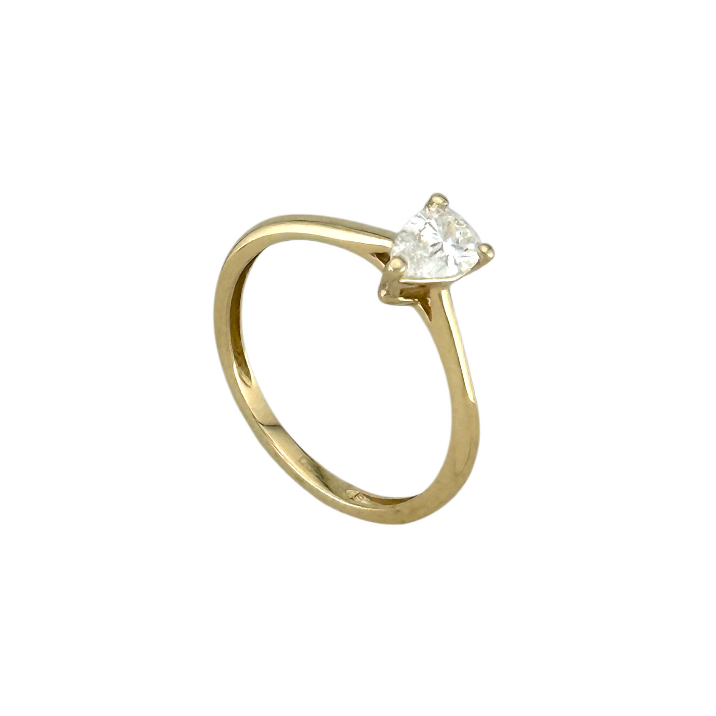 Pear Diamond Ring