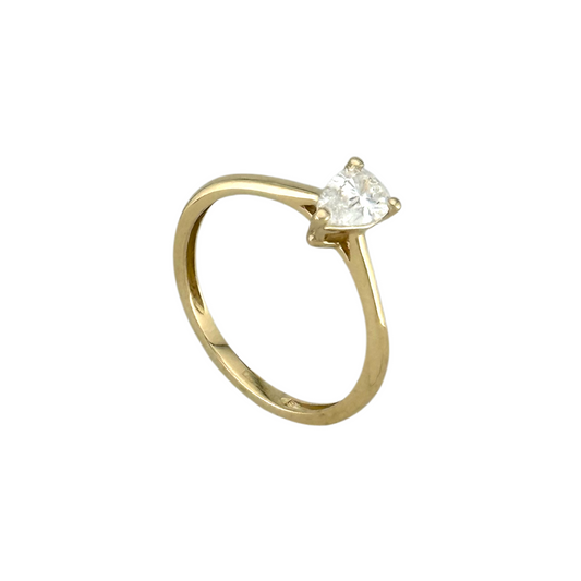 Pear Diamond Ring