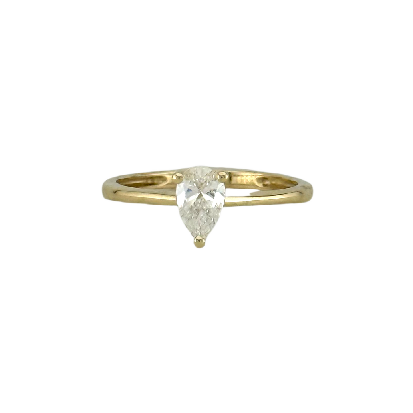 Pear Diamond Ring