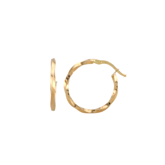 Twisted Hoops Earrings