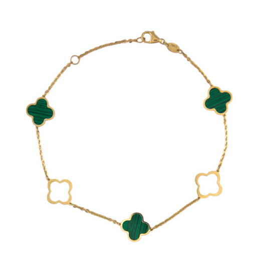 Green Trevol Bracelet