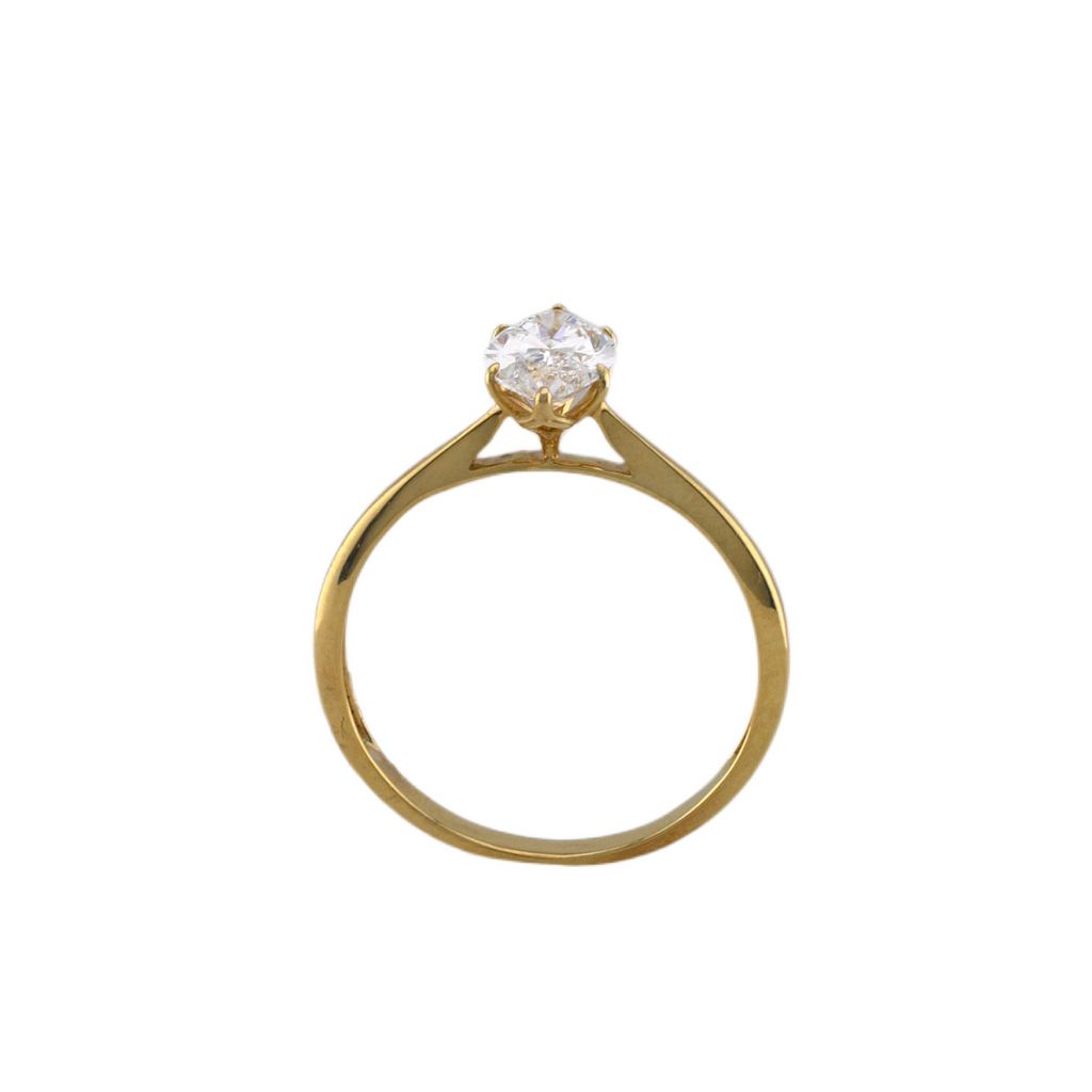 Marquise Cut Diamond Ring