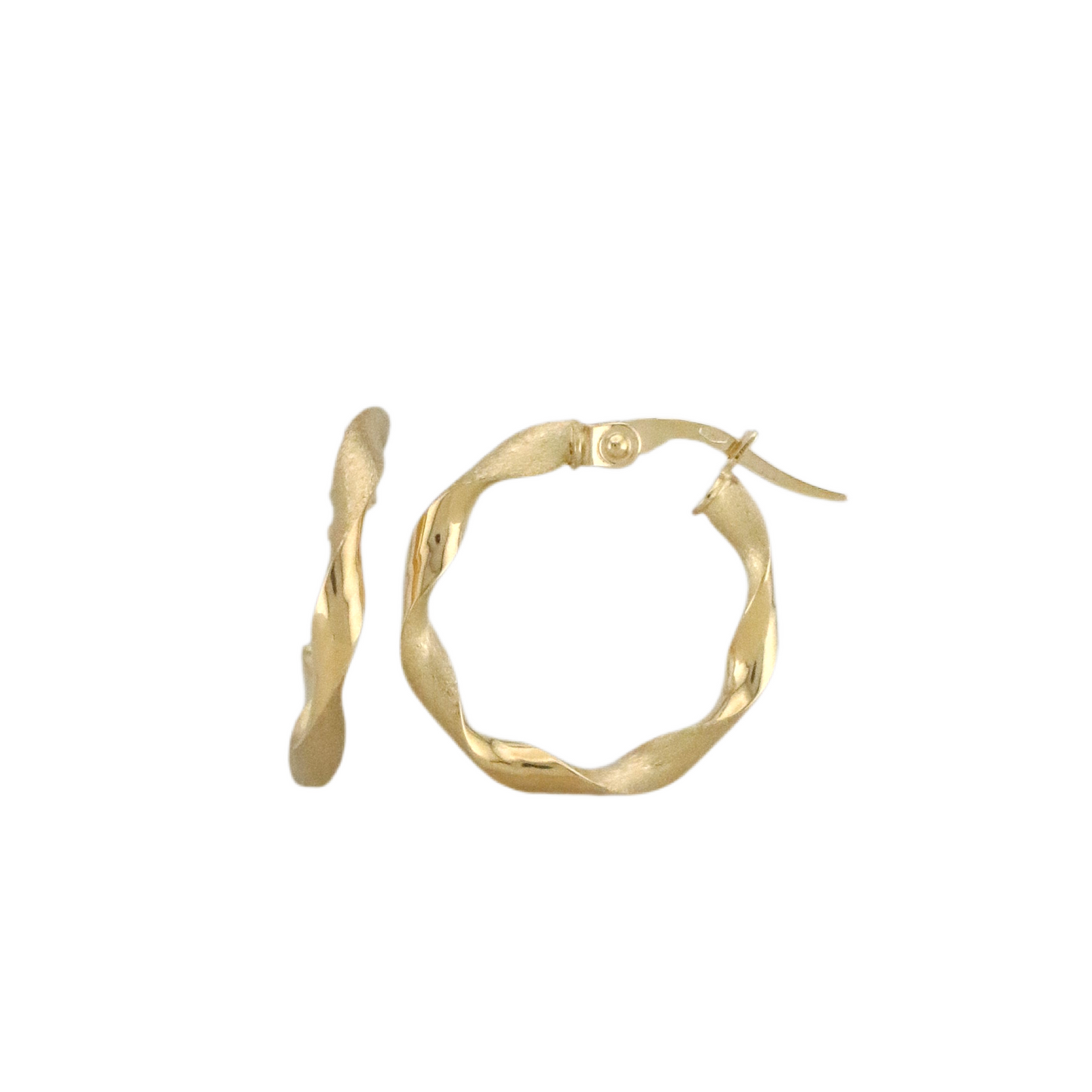 Twisted Hoops Earrings