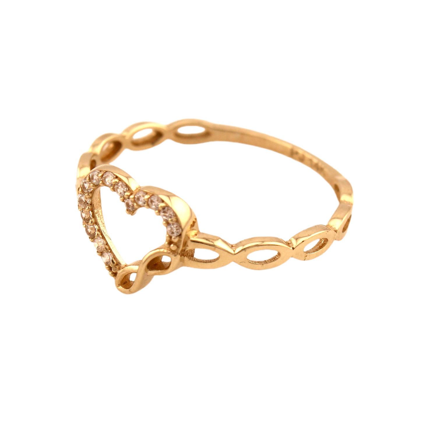 Infinity Heart Ring