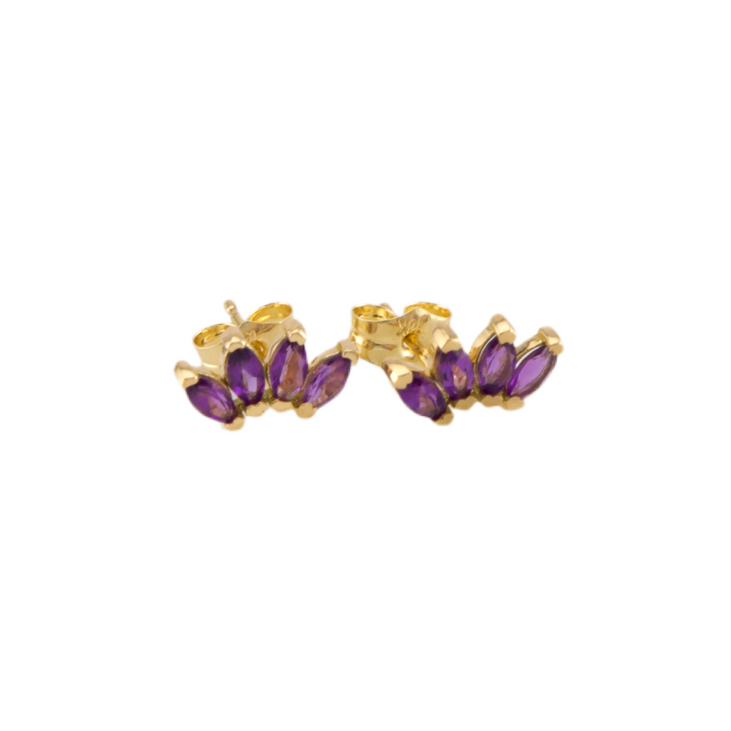 Marquise Cuts Amatis Stud Earrings