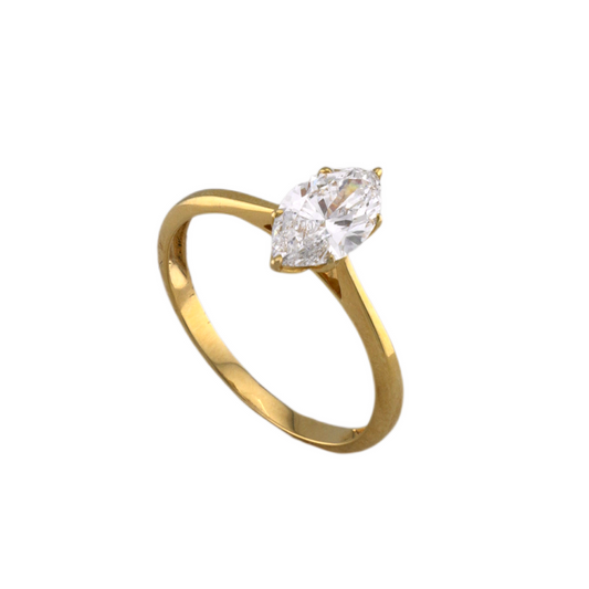 Marquise Cut Diamond Ring