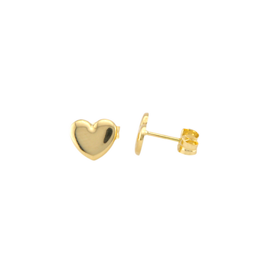 Heart Stud Earrings