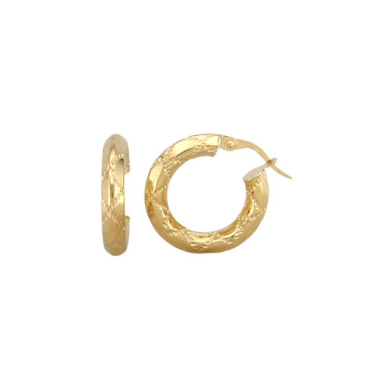 Fancy Hoops Earrings