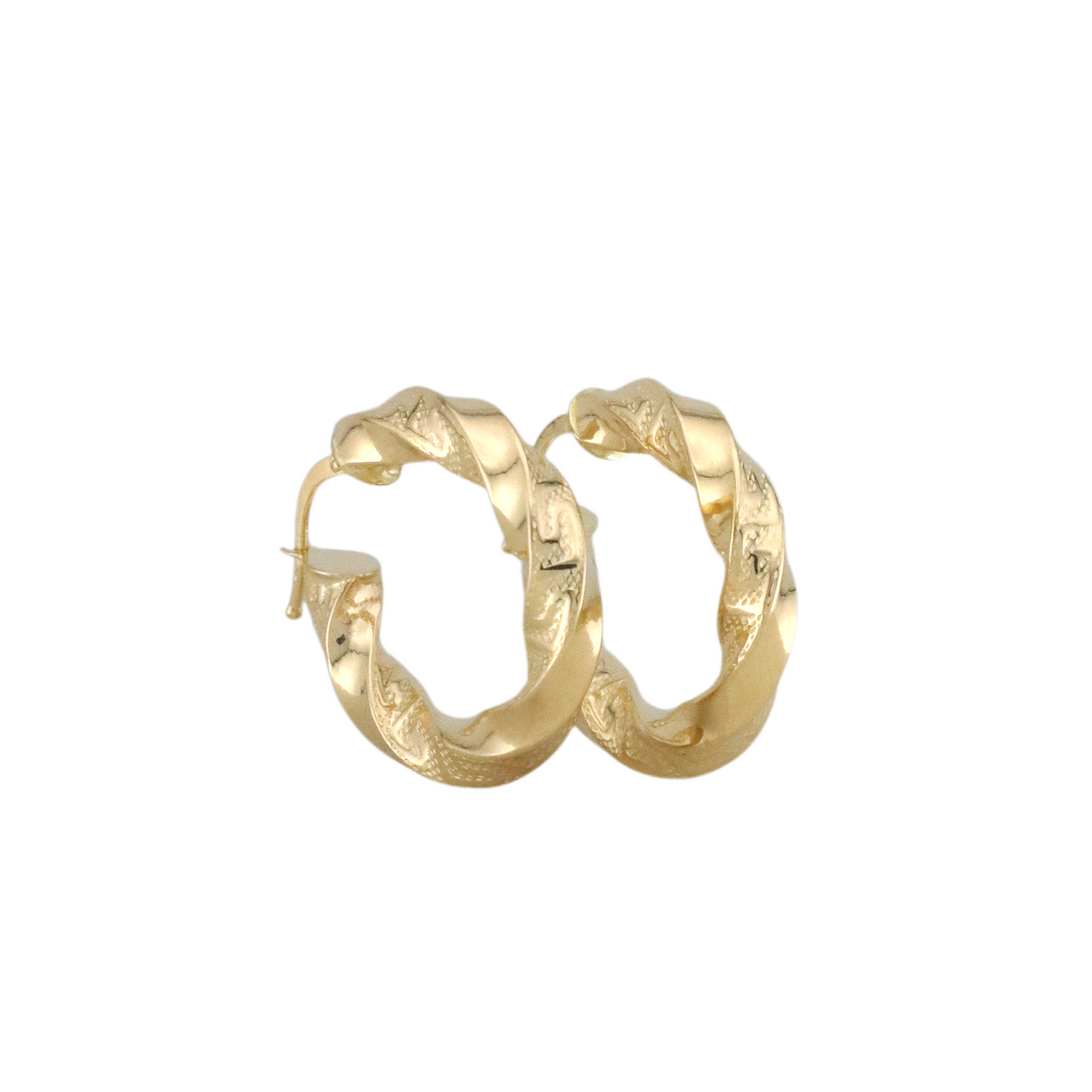 Twisted Hoops Earrings