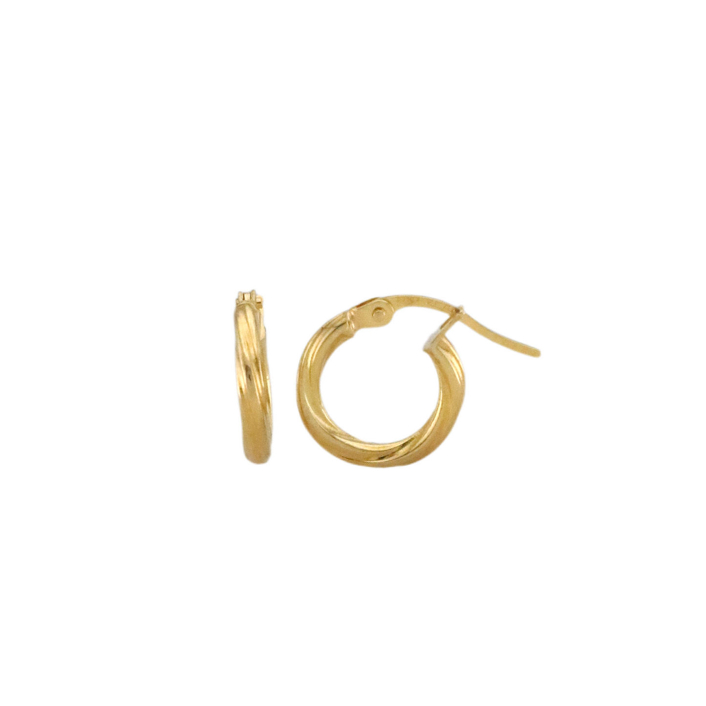 Twisted Hoops Earrings