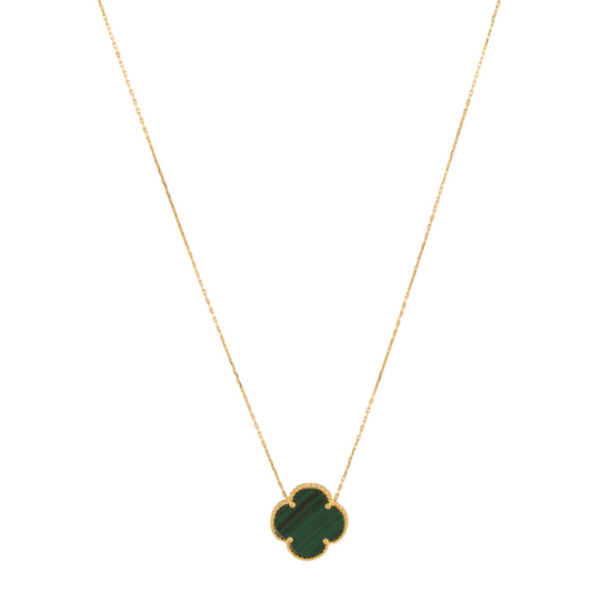 Single Black Trevol Chain