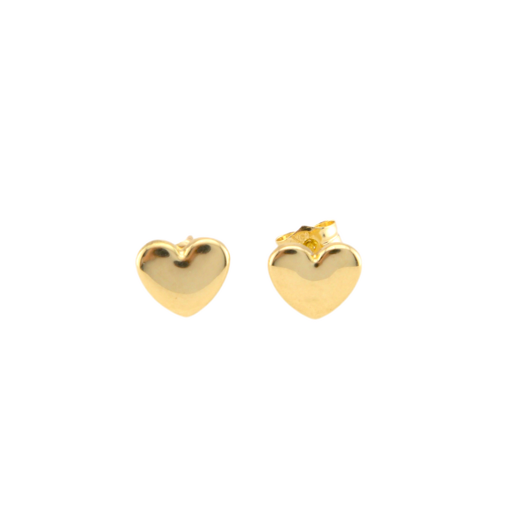 Heart Stud Earrings