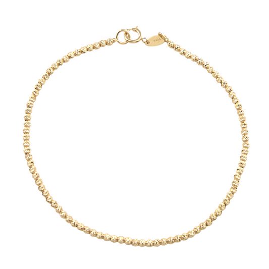 Diamond Cut Balls Bracelet