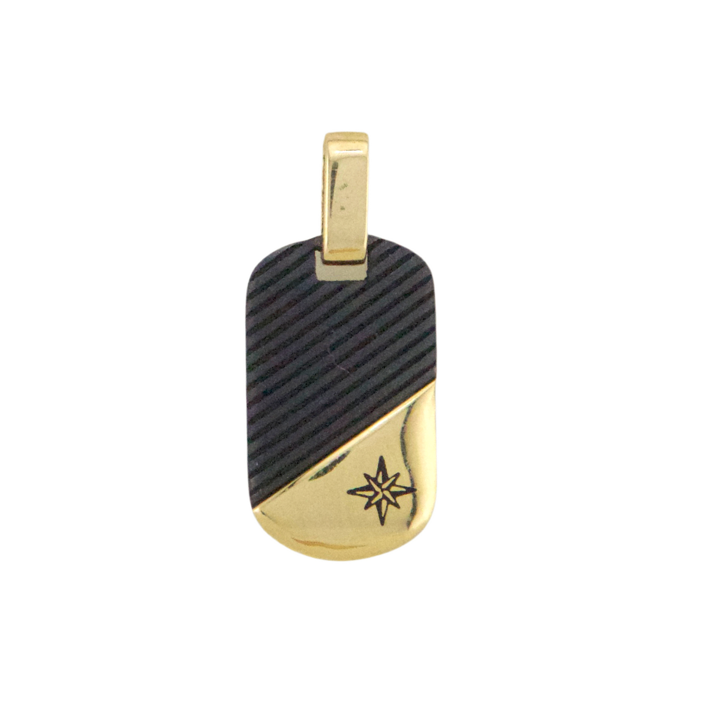 Black North Star Pendant