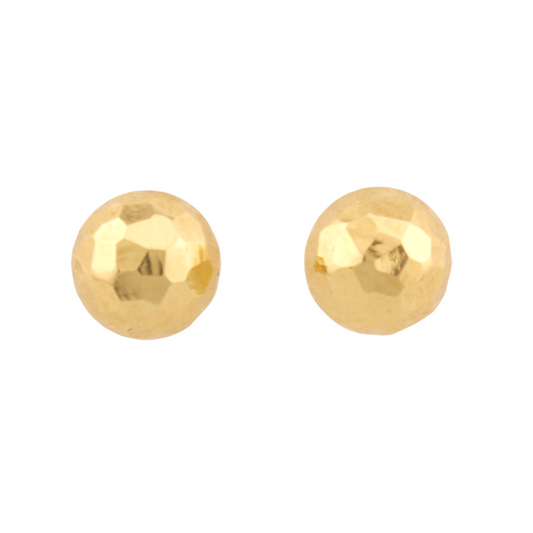 Half Globe Stud Earrings