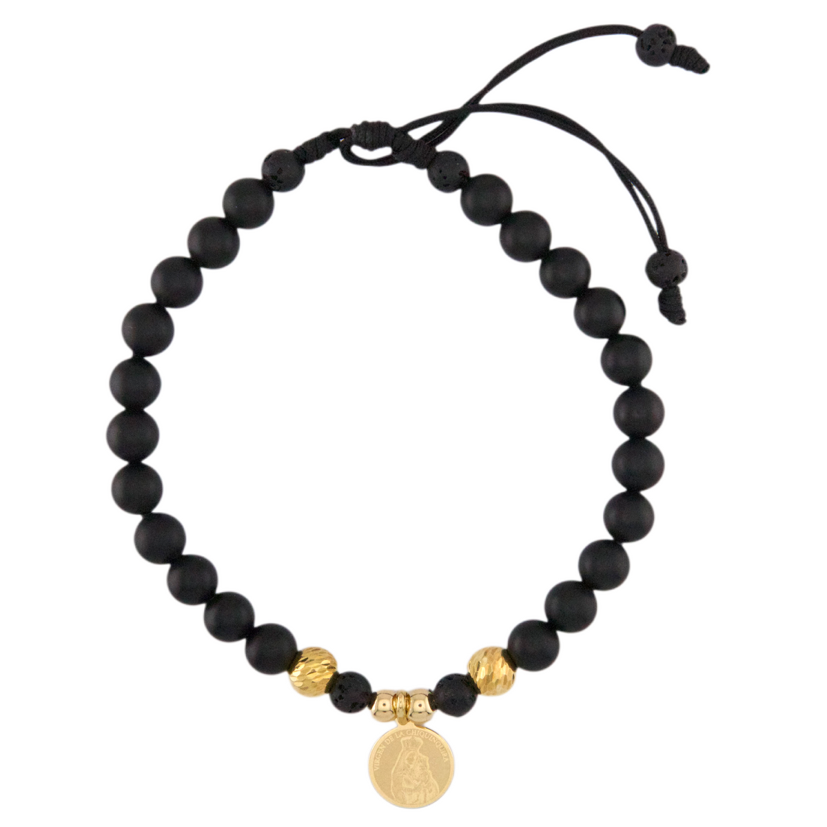 Chiquinquira Virgin Black Bracelet