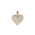 Zirconia Heart Pendant