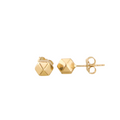 Hexagonal Stud Earrings