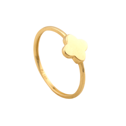 Gold Trevol Ring