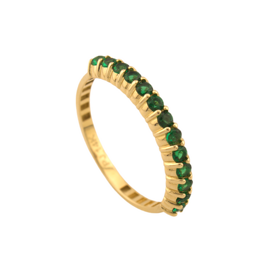 Green Stone Ring