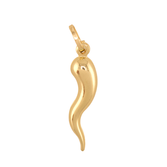 Gold Horn Pendant