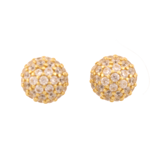 Globe Stud Earrings