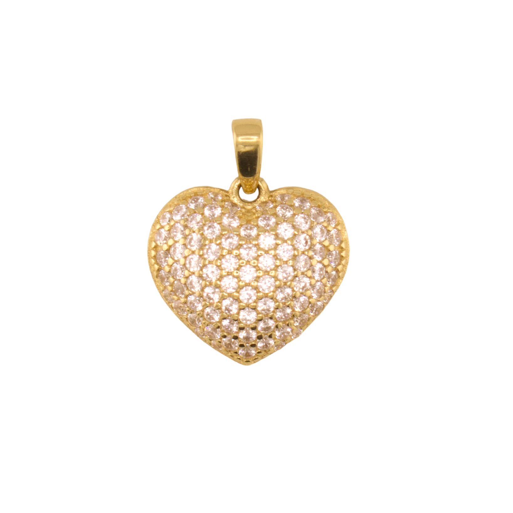 Heart  with Zirconia Pendant