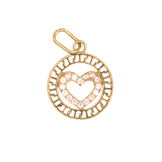 Heart with Zirconia Pendant