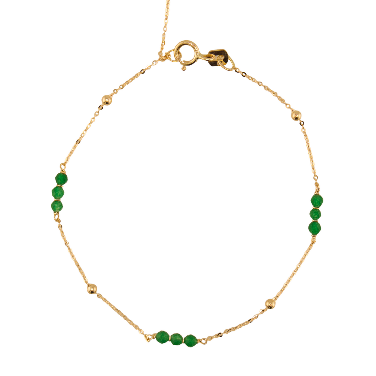 Genuine Emerald  Bracelet