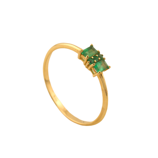 Genuine Emerald Ring