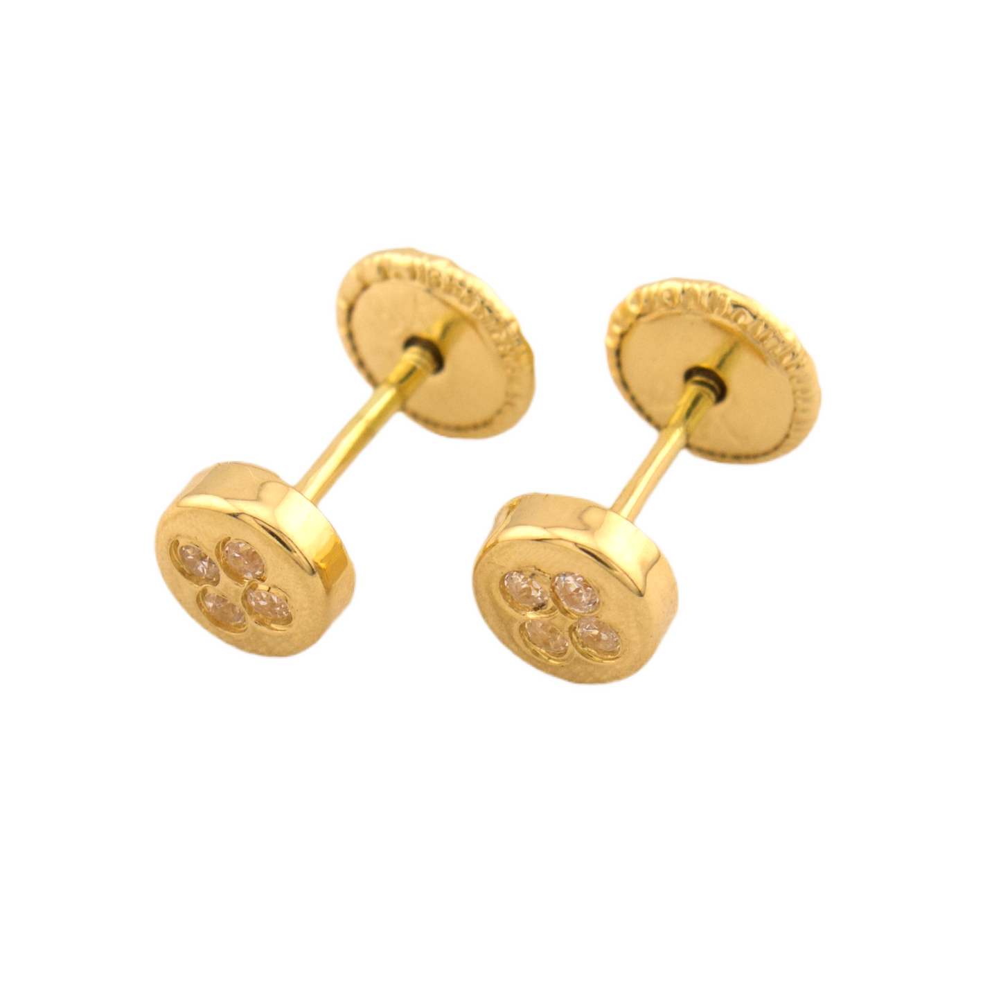 Zirconia Stud Earrings