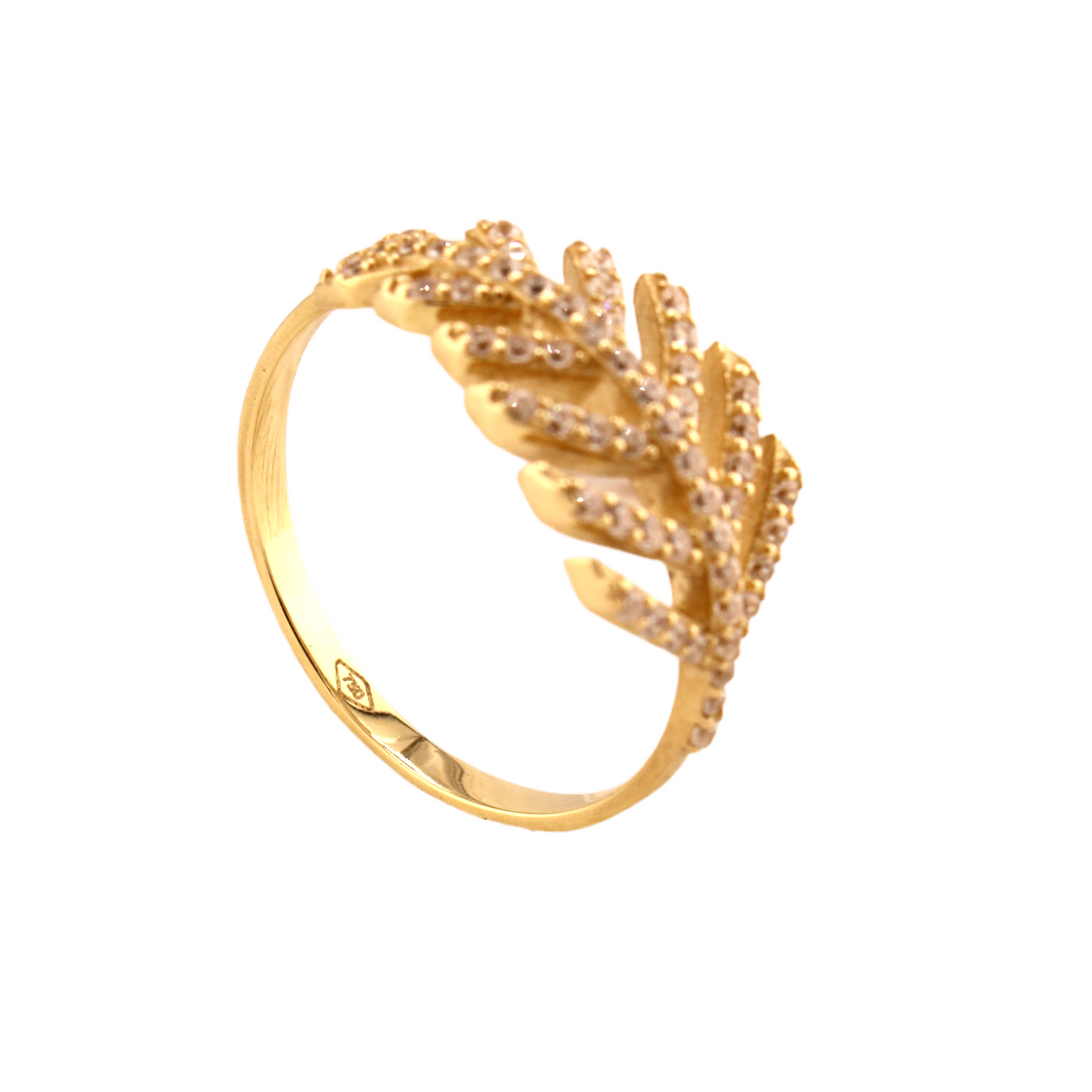 Palm Zirconia Ring