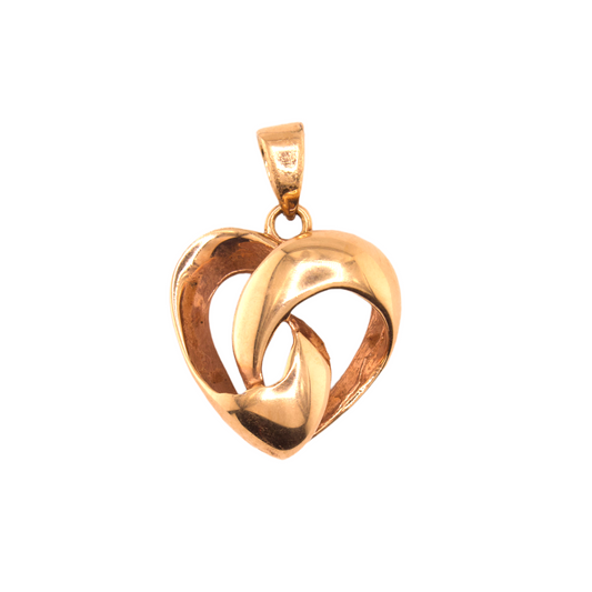 Rose Gold Heart Pendant