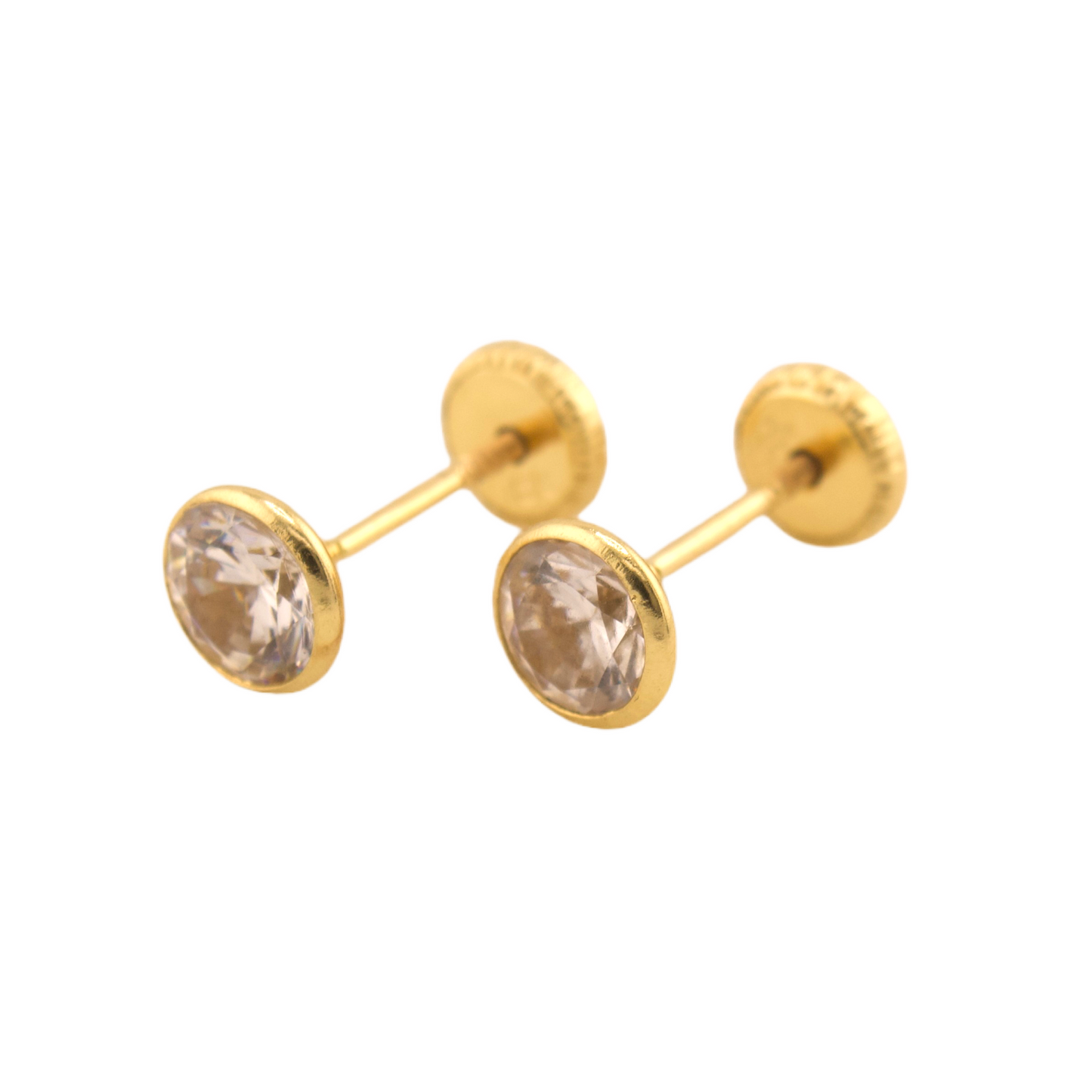 Zirconia Stud Earrings