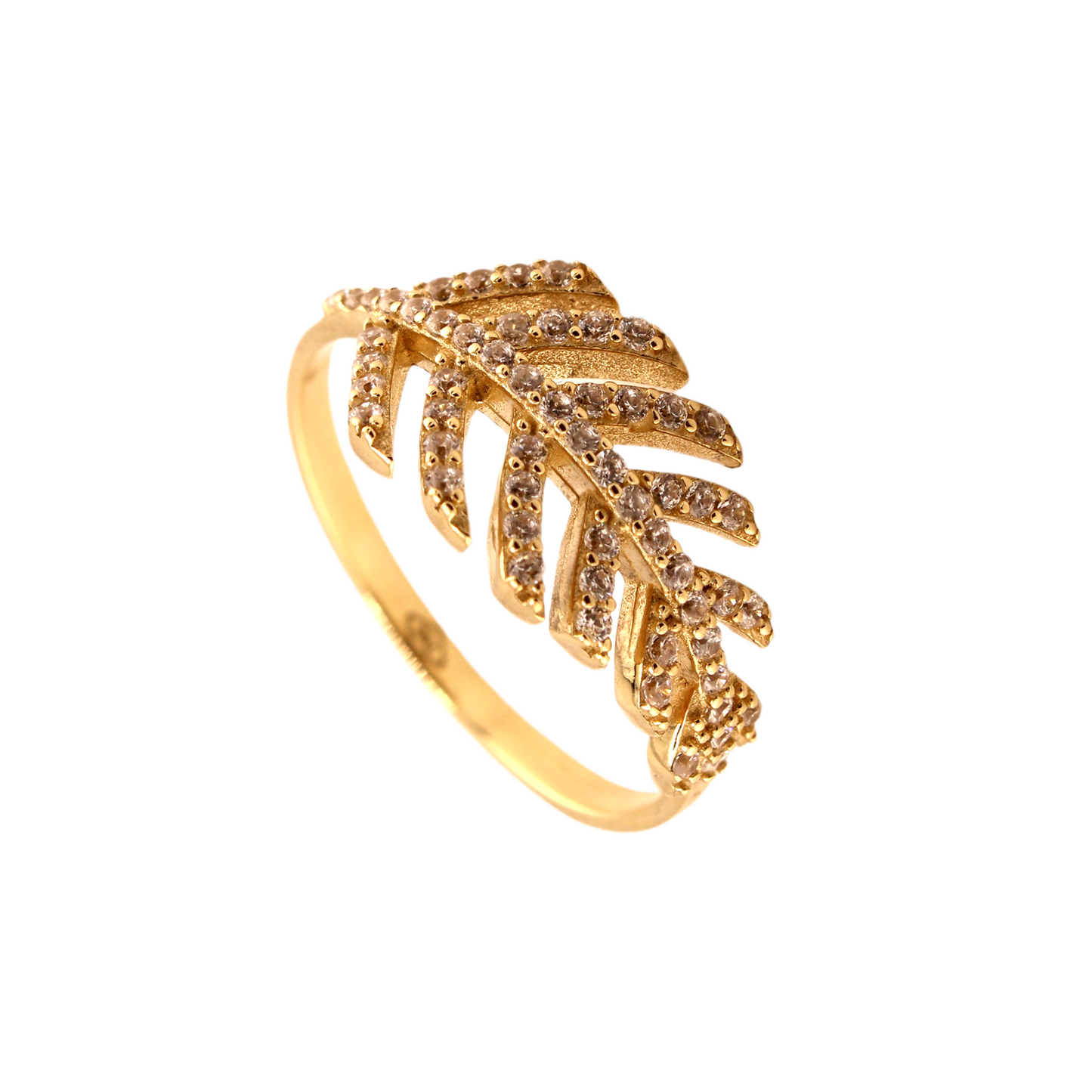 Palm Zirconia Ring