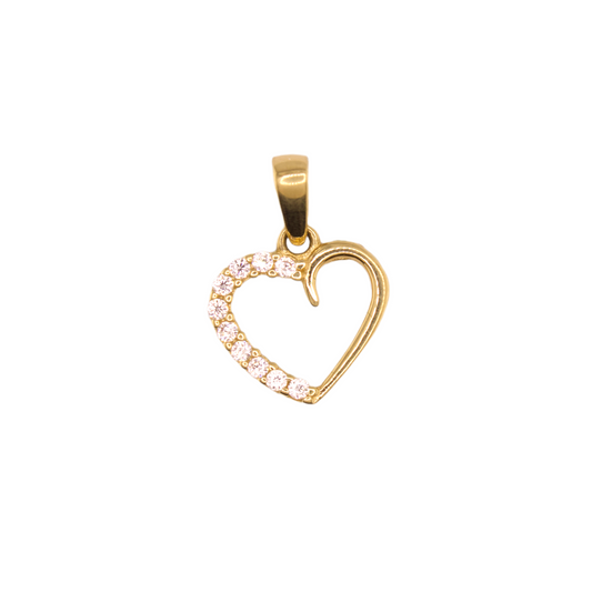 Heart with Zirconia Pendant