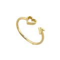Heart Arrow Ring