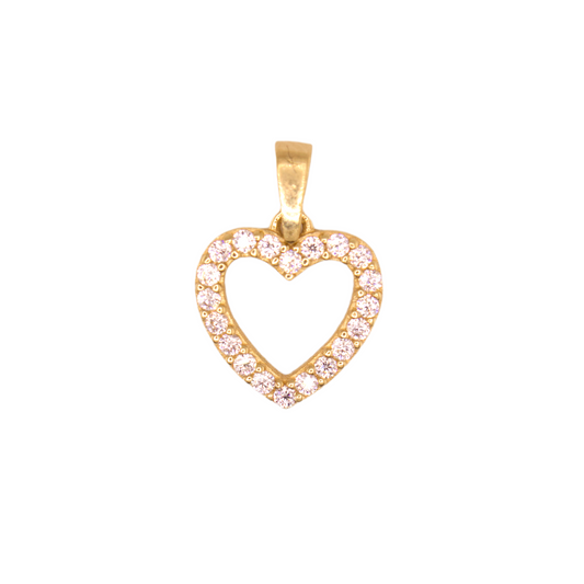 Heart with Zirconia Pendant