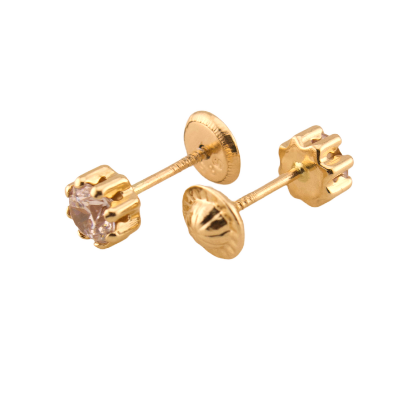 Zirconia Stud Earrings