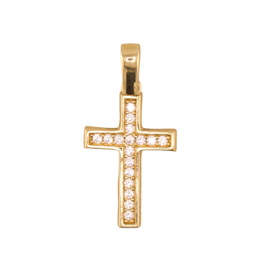 Zirconia Cross Pendant