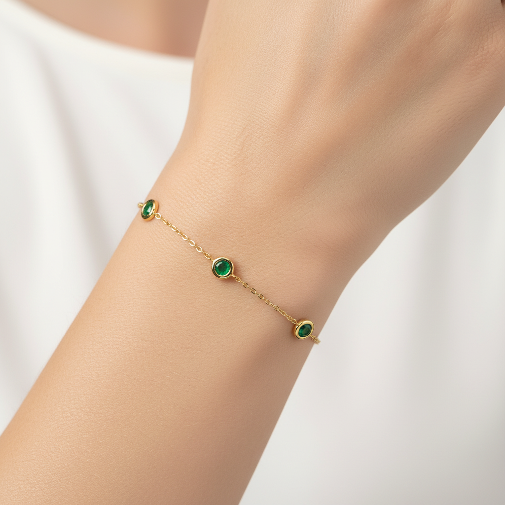 Emerald Bracelet