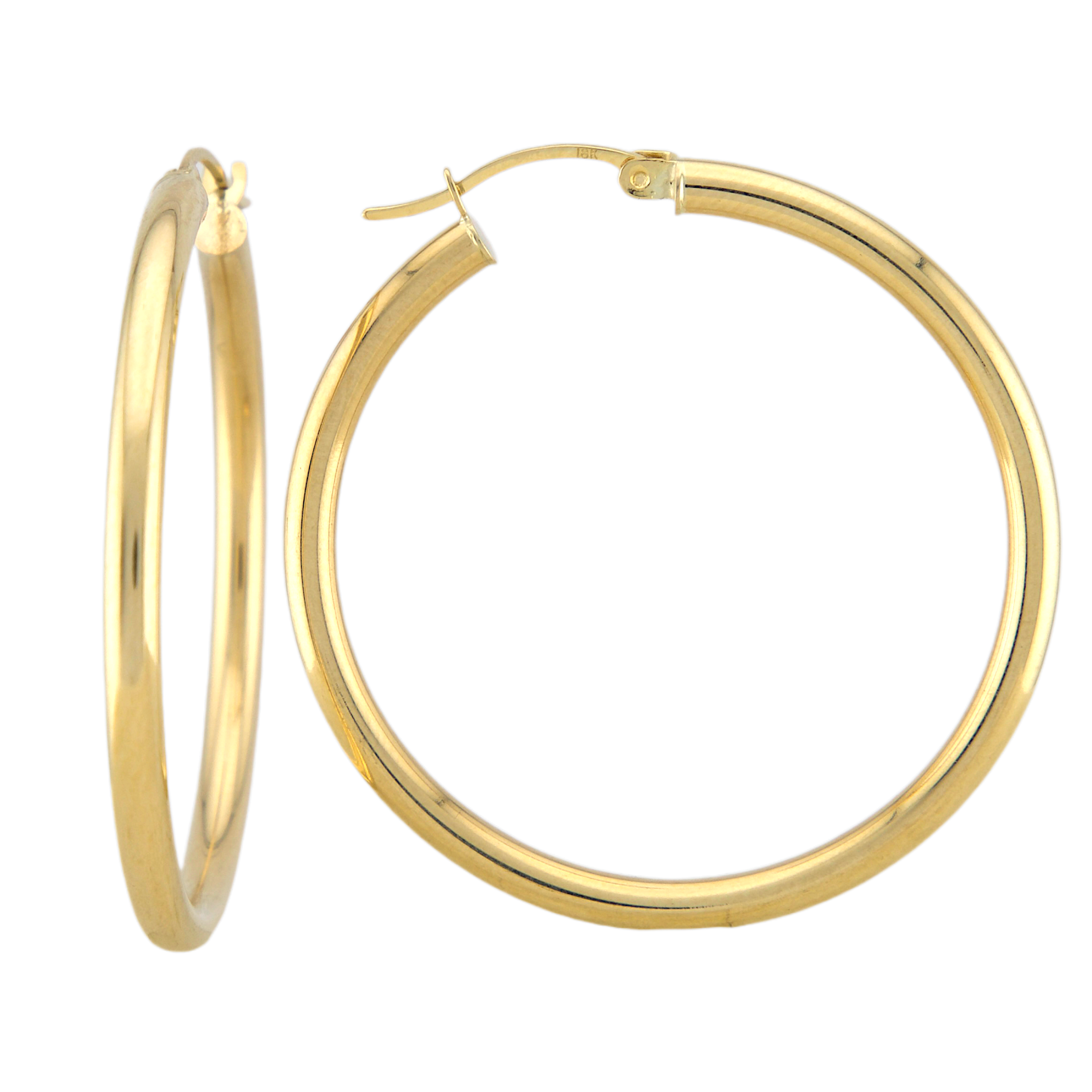 Plain Hoops Earrings