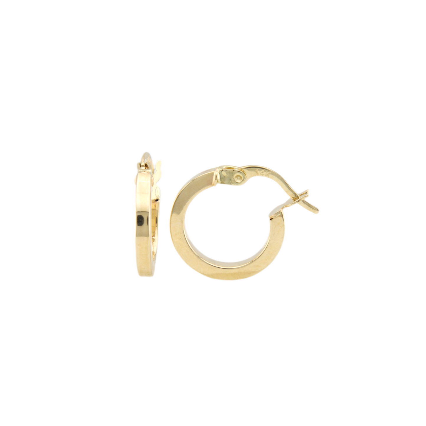 Plain Hoops Earrings