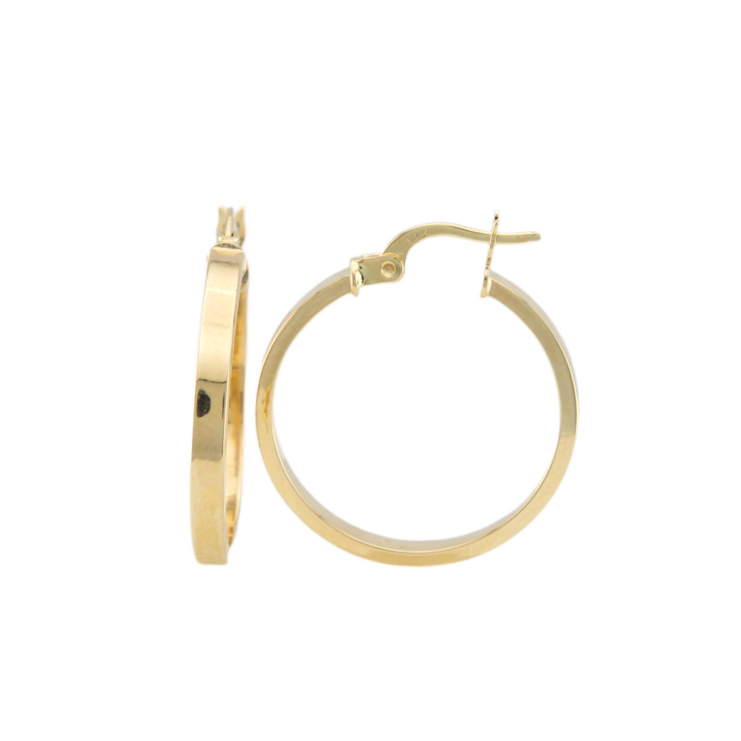 Plain Hoops Earrings