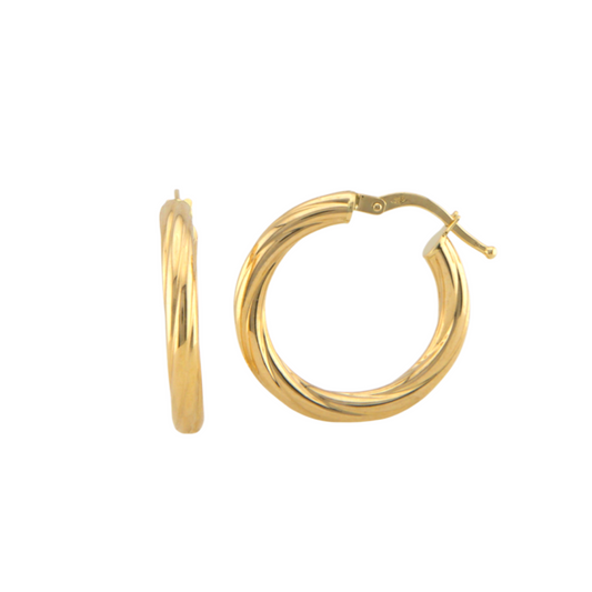 Twisted Hoops Earrings