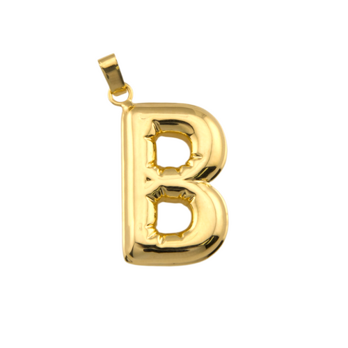 Baloon Initial Letter Pendant