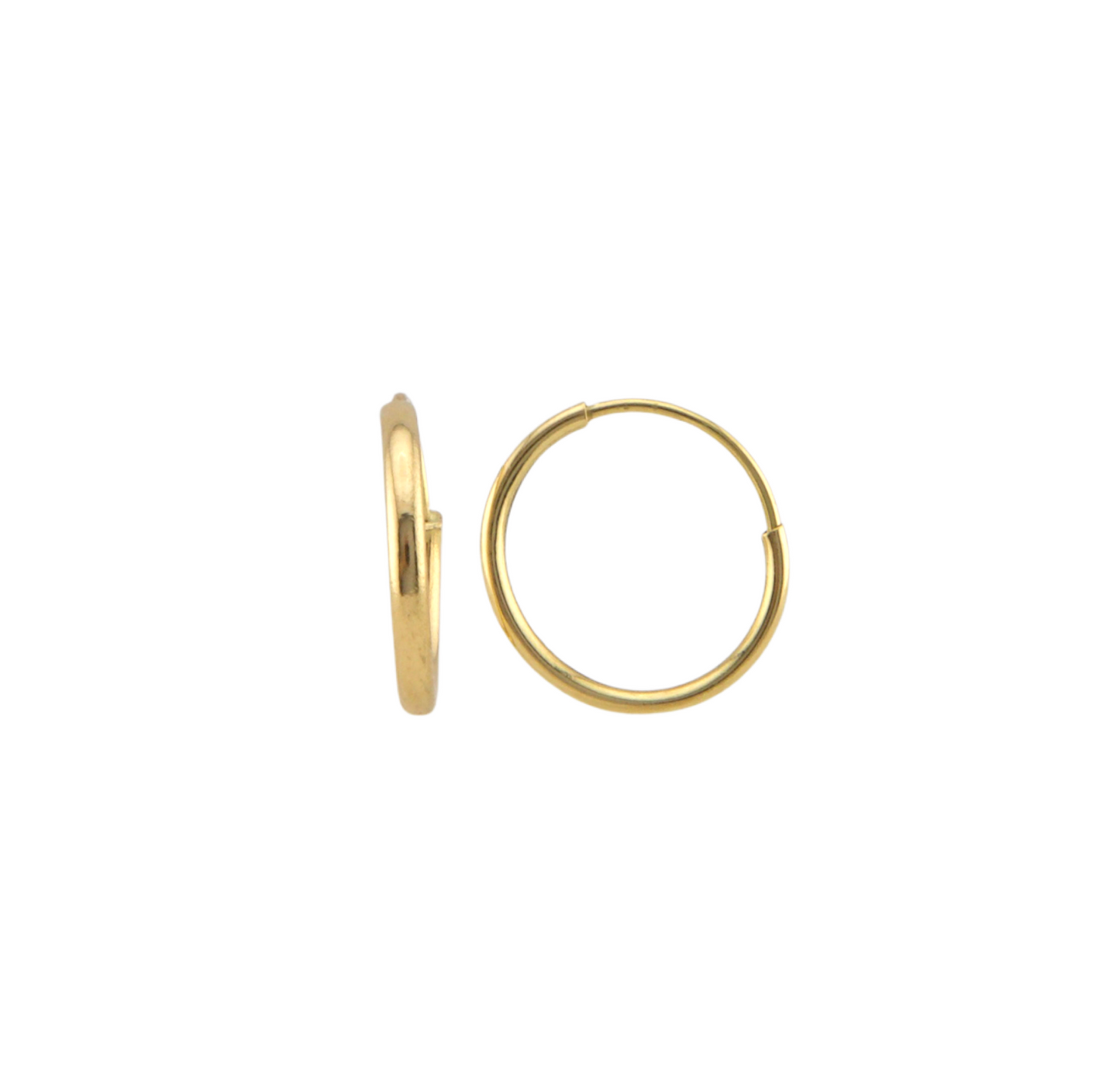 Plain Hoops Earrings