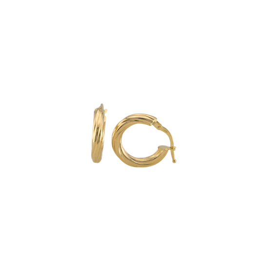 Twisted Hoops Earrings